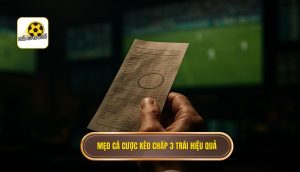 Mẹo cá cược kèo chấp 3 trái hiệu quả
