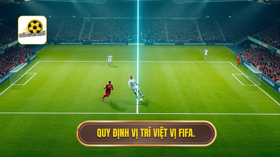 Quy định vị trí việt vị FIFA