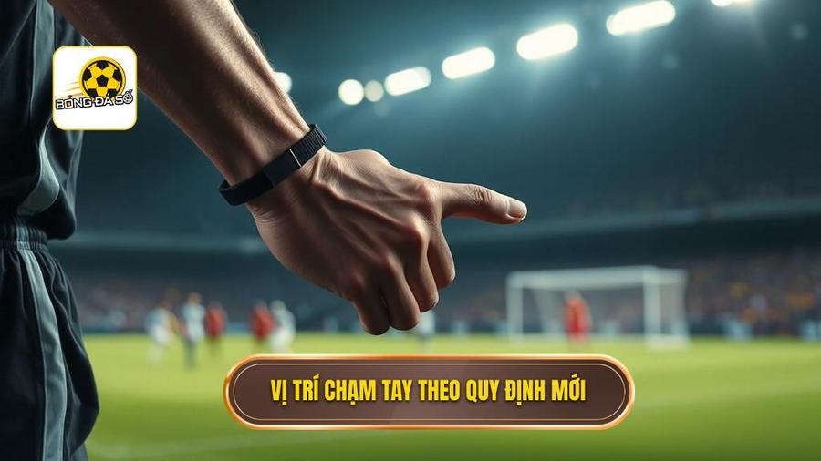 Vị trí chạm tay theo quy định mới