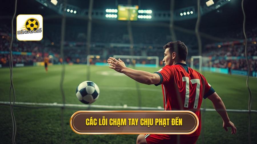 Các lỗi chạm tay chịu phạt đền