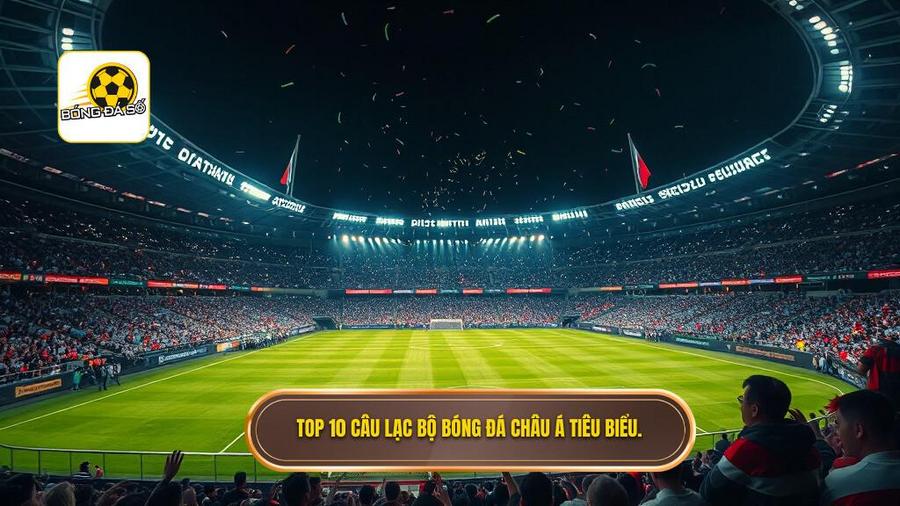 Chi tiết Top 10 CLB nổi tiếng nhất châu Á