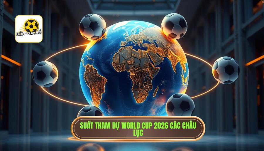 Có bao nhiêu đội tham dự World Cup 2026? Bước ngoặt lịch sử của bóng đá thế giới 2 Phân bổ suất tham dự cho các châu lục tại World Cup 2026